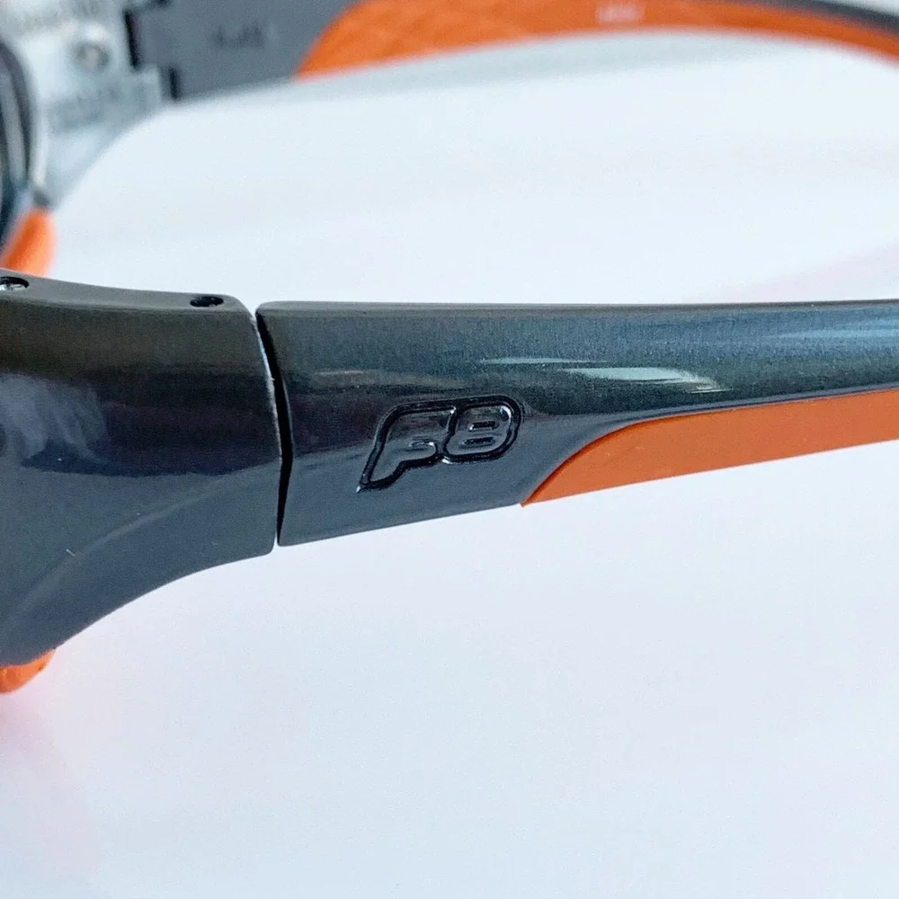 Kids Liberty Sport Slam‎ Glasses F8 Navy and Orange - with case & accessories